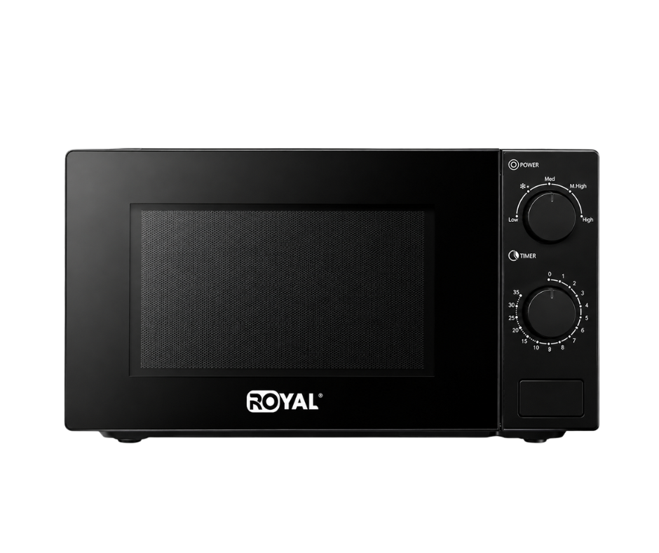 Microondas de Perilla 5 Niveles Potencia Premium Royal 20 Lts.