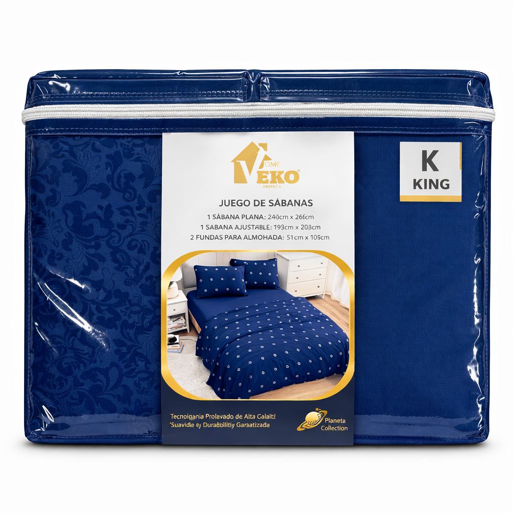 Juego de Edredon con Sabana King Terko 5 Pz.